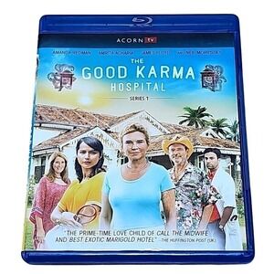 Acorn TV The Good Karma Hospital Series 1 Blu-ray Drama Set EUC